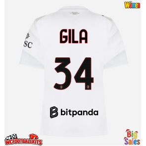 AC Milan Mario Gila #34 Replica Away Stadium Shirt for Women 2026-27 Short Sleeve